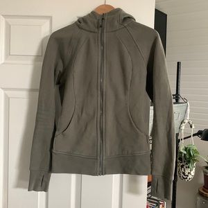 Lululemon full zap scuba sweatshirt